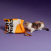 FUNNYFUZZY Recycled Foldable Canvas Tote Bag-Waggi