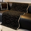 Trendy Chenille Anti-Scratch Elegant Wavy Shaped C