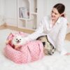 FUNNYFUZZY X Klarna Travel Safety Large Dog Car Se