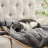 Cozy & Protective Throw Reversible Fleece Pet Blan