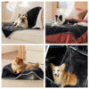 Cozy & Protective Throw Reversible Fleece Pet Blan