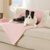 Cozy & Protective Throw Reversible Fleece Pet Blan