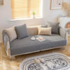Retro Plaid Washed Cotton Wear-Resistant Non-Pilli