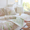 Chenille Romantic Botanical Design Comfortable Cou