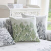 Chenille Romantic Botanical Design Comfortable Cou