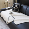 Water-repellent Teddy Fleece Non-Slip Straight Cou