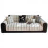 Elegant Checkered Jacquard Chenille All-Season Sof