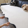Water-repellent Teddy Fleece Non-Slip Straight Cou
