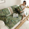 All-Season Cooling Pastoral Floral Couch Cover