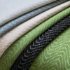 Chenille Anti-Slip Cat-Scratch Resistant Wavy Text