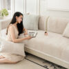 Classic Fashion Textured Thick Chenille Couch Cove