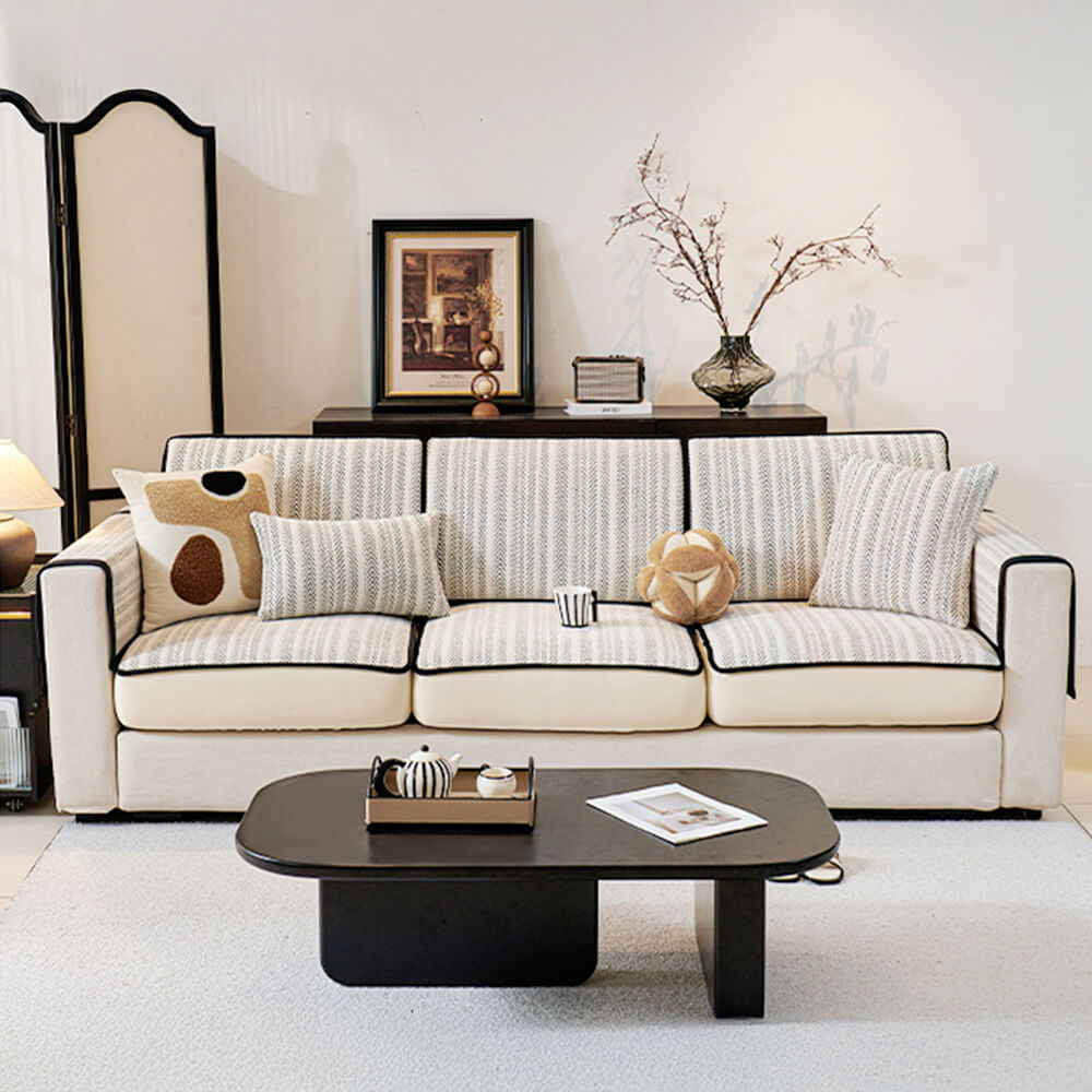 Classic Retro Stretch Chenille Couch Cover – Full