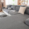 Diamond Jacquard Plush Full-Cover Stretch Couch Co