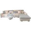 Diamond Jacquard Plush Full-Cover Stretch Couch Co