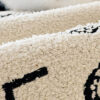 Soft Thickened Plush Couch Cover with Irregular Wa