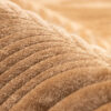 Leaf Patterned Plush Warm Non-Slip Couch Cover