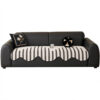 Modern Chevron Stripes Chenille Couch Cover with W