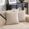 Two-Tone Woven Herringbone Skin-Friendly Polar Fle