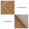 Faux Sisal Scratch-Resistant Sofa Armrest Protecto