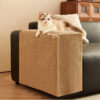 Faux Sisal Scratch-Resistant Sofa Armrest Protecto