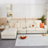 Floral Velvet Stretch Full Wrap Sofa Protector Cou