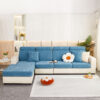 Floral Velvet Stretch Full Wrap Sofa Protector Cou