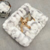 Fluffy Plush Thickened Cozy Pet Calming Bed Dog Ca