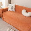 Full Coverage Herringbone Chenille Sofa Protection