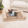 Faux Fleece & Suede Full Support Orthopedic Dog Be