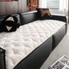 Vintage Leather Sofa Protection Non-Slip Couch Cov