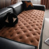 Vintage Leather Sofa Protection Non-Slip Couch Cov