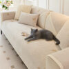 Chenille Anti-Slip Butterfly Pattern Morandi Color