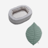Leaf Shape Dog Blanket With Donut Dog Bed Luxury D