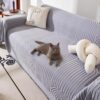 Minimalist Arch Motif Scratch-Resistant Chenille T
