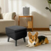 2-in-1 Convertible Wooden Home Step Stool Dog Ramp