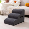 Adjustable Non-Slip Washable Soft Dog Stairs with 