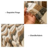 All-Season Breathable Chenille Scratch-Resistant S