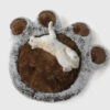 Bear Paw Plush Fluffy Comfortable Large Space Pet 