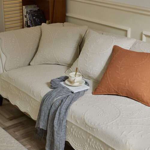 Boho Woven Textured Cotton Breathable Farmhouse Co