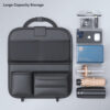 Car Backseat Foldable Organizer with Tray Table