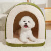 Cave-Style Warm Deep Sleeping Snug Cat Cave Dog Ho