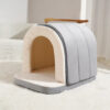 Cave-Style Warm Deep Sleeping Snug Cat Cave Dog Ho