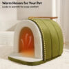 Cave-Style Warm Deep Sleeping Snug Cat Cave Dog Ho