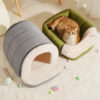 Cave-Style Warm Deep Sleeping Snug Cat Cave Dog Ho