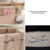 Color-Block Soft Waterproof Portable Car Console P