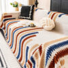 Colorful Color-Blocked Anti-Scratch Plush Sofa Pro