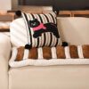 Comfort Plush Thickened Striped Non-Slip Couch Cov