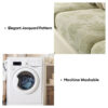 Elastic Chenille All-Season Anti-Scratch Full-Cove