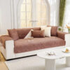 Embossed Geometric Pattern Soft Plush Quilted Non-