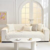 Embossed Geometric Pattern Soft Plush Quilted Non-